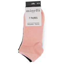 7 paires de socquettes rafika t 36/38 - 39/41 Femme MINELLI