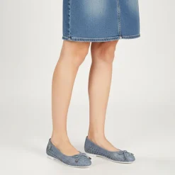 Ballerines julia tissées logo écusson relief Femme US POLO