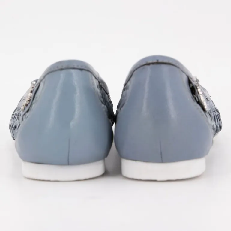 Ballerines julia tissées logo écusson relief Femme US POLO