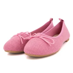 Ballerines tissu apolina effet crochet avec noeud Femme MANOUKIAN