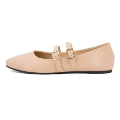 Ballerines zayanita double brides avec boucles Femme BURTON OF LONDON