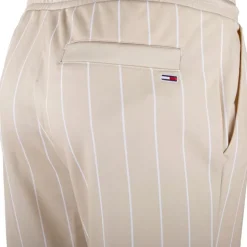 Bas de jogging à rayures beige Homme TOMMY HILFIGER