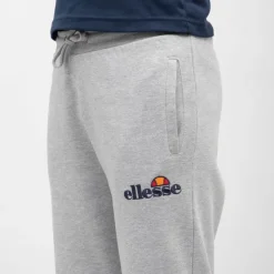 Bas de jogging doux regular uni logo brodé Femme ELLESSE