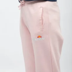 Bas de jogging doux regular uni logo brodé Femme ELLESSE