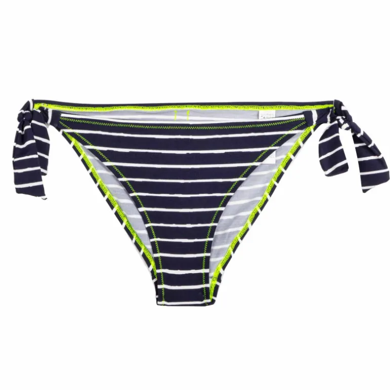 Bas de maillot de bain rayé à noeuds Femme CHERRY BEACH