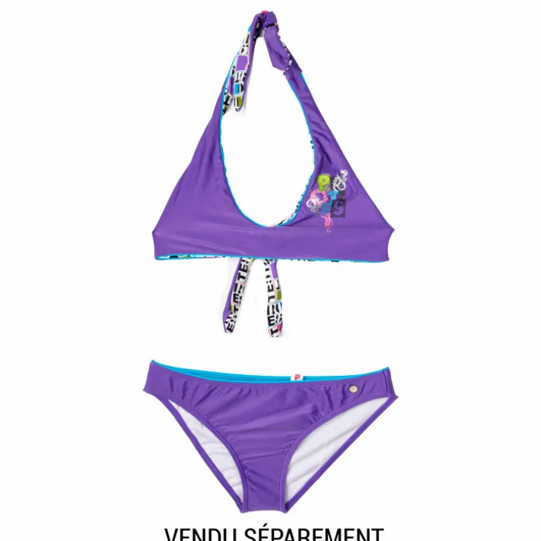Bas maillot de bain violet twister Femme PROTEST