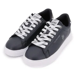 Basket candy bleu foncée Femme US POLO