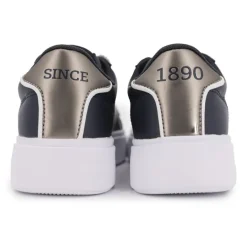 Basket candy bleu foncée Femme US POLO