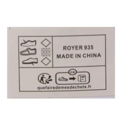 Basket Chev à Velcro Noir Enfant CHEVIGNON