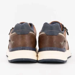 Basket cognac 15m0051003 t41/46 Homme MUSTANG