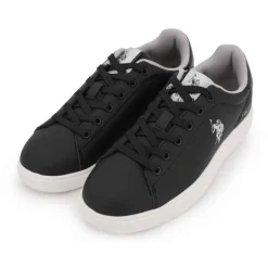 Basket marlyn blanc et noir Femme US POLO