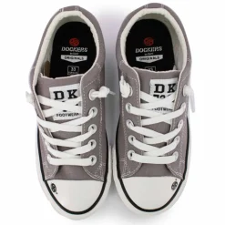 Basket Toile Gris t31-35 Enfant DOCKERS BY GERLI