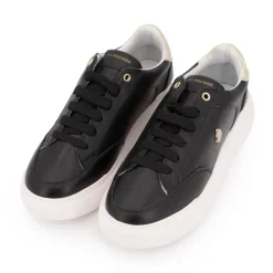 Baskets à lacets blancs semelle épaisse blanche Femme US POLO