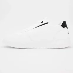 Baskets avec lacets semelle épaisse logo imprimé bleu marine Homme ELLESSE