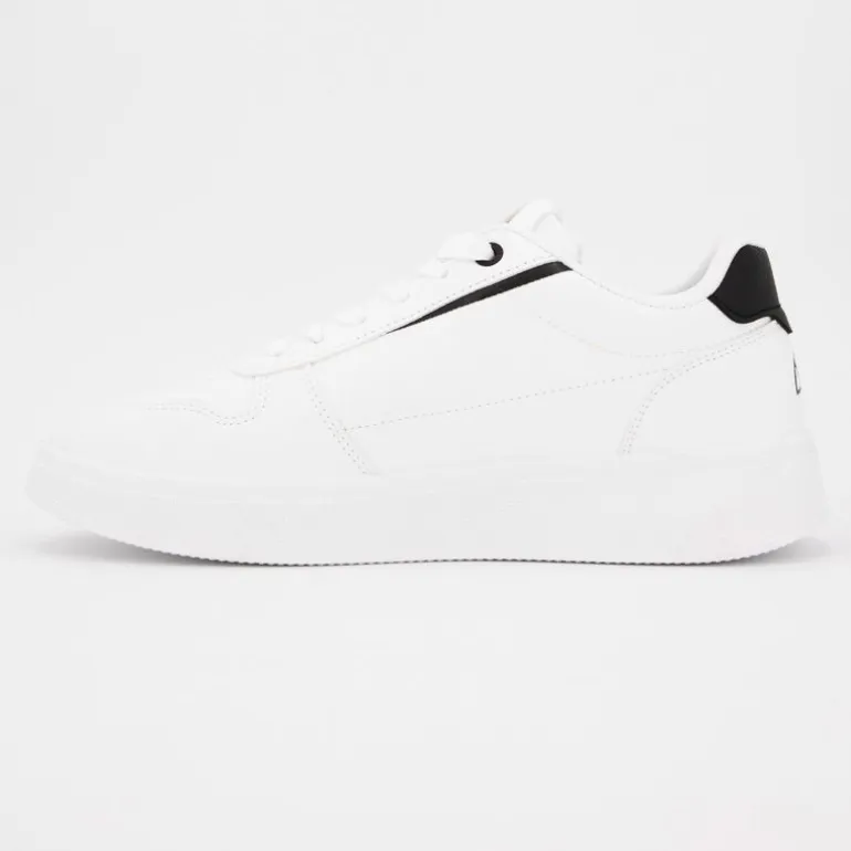 Baskets avec lacets semelle épaisse logo imprimé bleu marine Homme ELLESSE