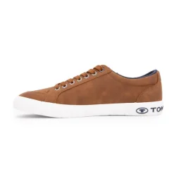 Baskets basses avec zip couleur cognac Homme TOM TAILOR