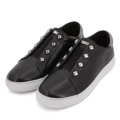 Baskets basses cuir lisse Linda blanc Femme LES TROPEZIENNES PAR M.BELARBI