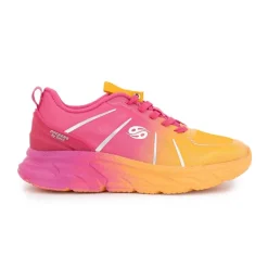 Baskets basses de sport en tissu logo argenté Femme DOCKERS BY GERLI