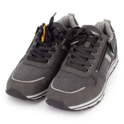 Baskets basses en toile avec fermeture éclair tissu chiné Homme DOCKERS BY GERLI