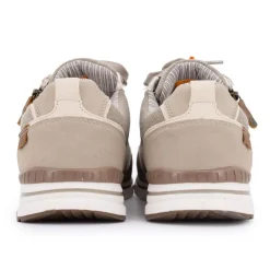 Baskets basses en toile avec fermeture éclair tissu chiné Homme DOCKERS BY GERLI