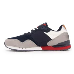 Baskets basses London park avec lacets semelle colorée Enfant PEPE JEANS