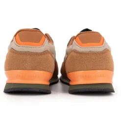 Baskets basses London park avec lacets semelle colorée Enfant PEPE JEANS