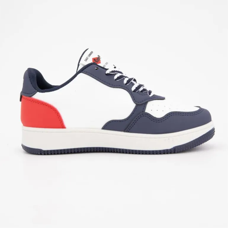 Baskets basses semelle épaisse lacets avec vagues Enfant LEE COOPER