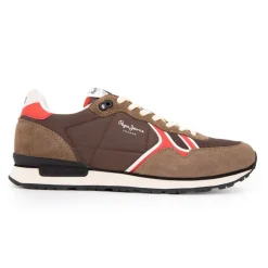 Baskets basses suédine mud bro à lacets Homme PEPE JEANS
