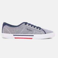 Baskets basses toile brady à lacets Homme PEPE JEANS
