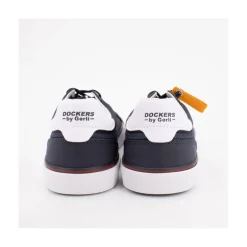Baskets basses toile couleur bleu marine à lacets Homme DOCKERS BY GERLI