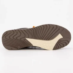 Baskets basses zippées à lacets semelle blanche Homme DOCKERS BY GERLI