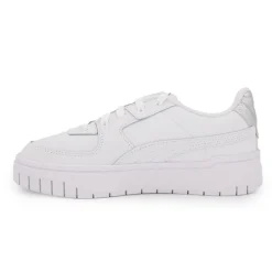 Baskets blanches Cali Dream GL junior ornée de coeurs argentés Femme, Enfant PUMA