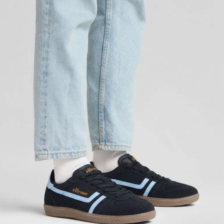 Baskets colorées basses semelle foncée avec lacets Homme ELLESSE