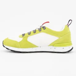 Baskets cuir à lacets héritage semelle à motif Femme ROSSIGNOL