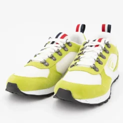 Baskets cuir à lacets héritage semelle à motif Femme ROSSIGNOL