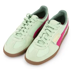 Baskets cuir Palermo vert clair Mixte PUMA