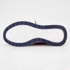 Baskets de sport souple à motif orange Femme US POLO