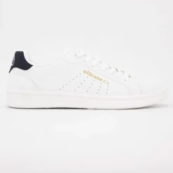 Baskets effet cuir avec détail coloré à lacets Homme ELLESSE
