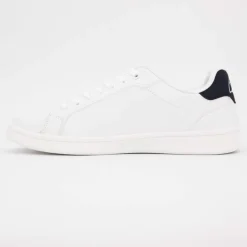 Baskets effet cuir avec détail coloré à lacets Homme ELLESSE