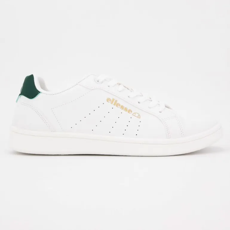 Baskets effet cuir avec détail coloré à lacets Homme ELLESSE