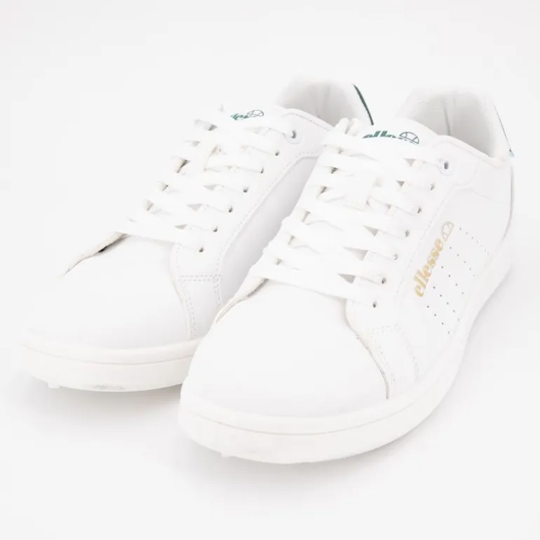 Baskets effet cuir avec détail coloré à lacets Homme ELLESSE