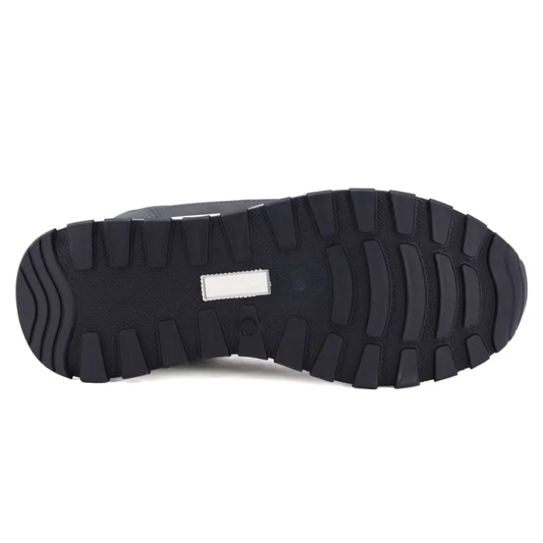 Baskets effet daim avec zips semelle blanche Homme TOM TAILOR