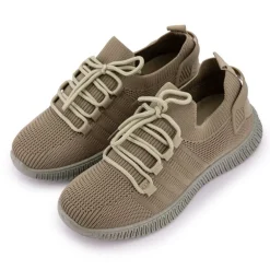 Baskets en toile à lacets Femme KELARA