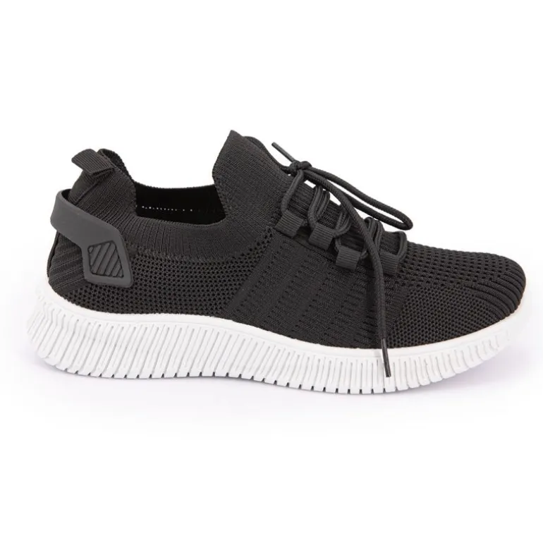 Baskets en toile à lacets Femme KELARA