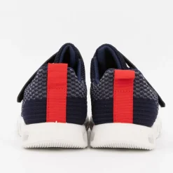 Baskets en toile à scratch euloge semelle design Enfant BURTON OF LONDON