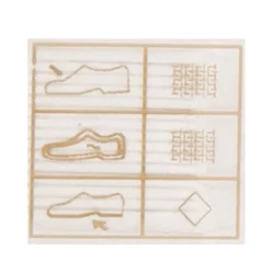 Baskets en toile à scratch euloge semelle design Enfant BURTON OF LONDON