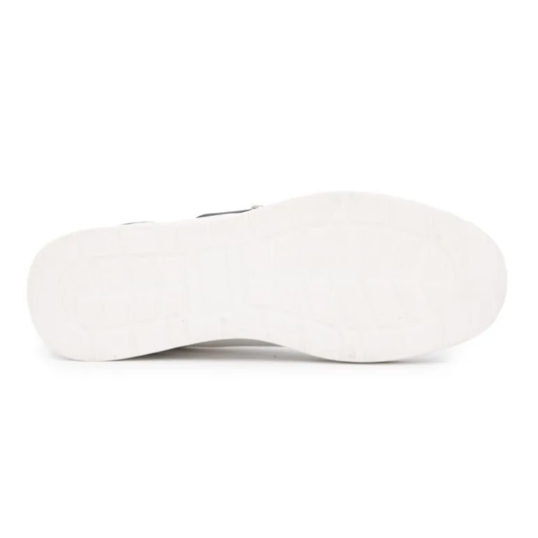 Baskets en toile blanches avec logo doré Femme TOM TAILOR