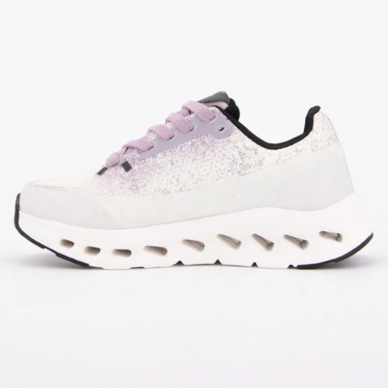 Baskets en toile imprimé avec lacets Femme AMERICAN COLLEGE