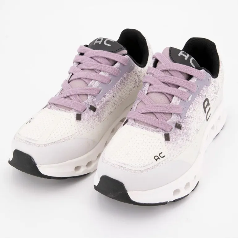 Baskets en toile imprimé avec lacets Femme AMERICAN COLLEGE