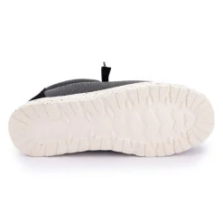 Baskets en toile noir et beige Homme NEW ONE